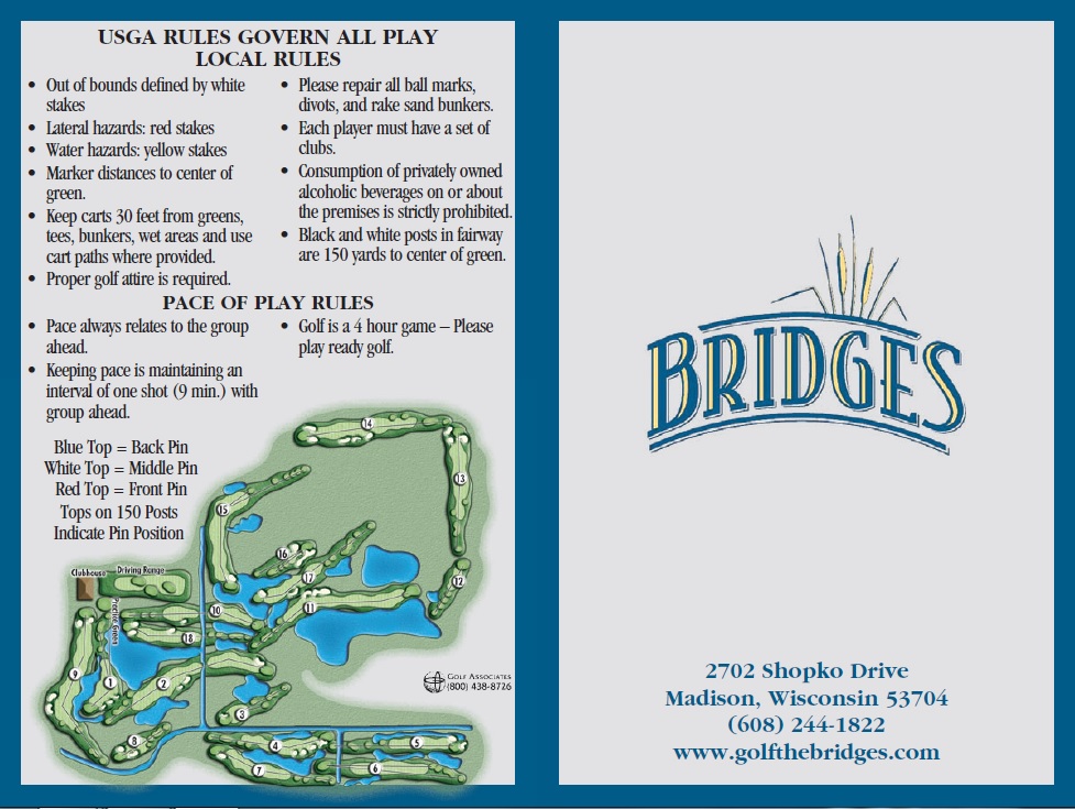 Course Info & Scorecard The Bridges Golf Course